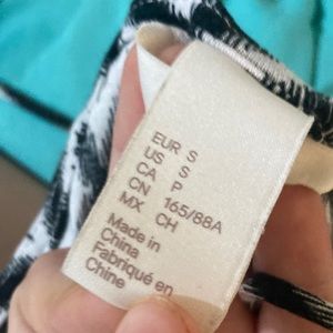 Black and white shirt